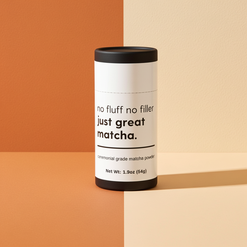 just great matcha.