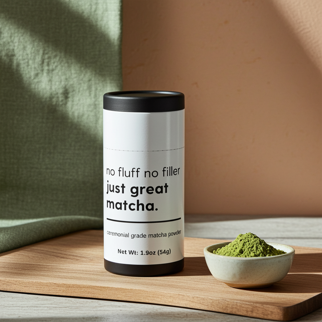 just great matcha.